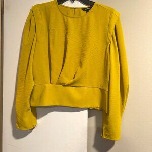 Express Yellow Blouse